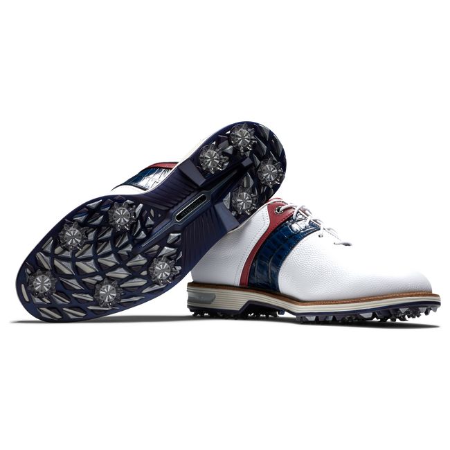 Footjoy Premiere Series Golfschuhe Herren Weiß Navy | KHGFXLQ-98