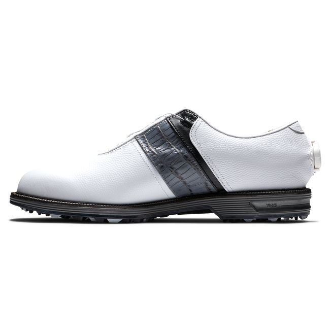 Footjoy Premiere Series - Packard BOA Stollenlose Golfschuhe Herren Weiß Grau | AOTVNQB-72