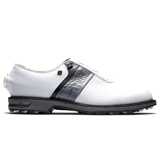 Footjoy Premiere Series - Packard BOA Stollenlose Golfschuhe Herren Weiß Grau | AOTVNQB-72