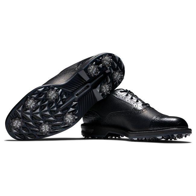 Footjoy Premiere Series - Tarlow Stollen Golfschuhe Herren Schwarz | GHYXJFN-03