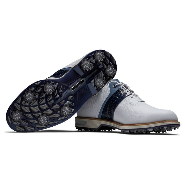 Footjoy Premiere Series - Wilcox Stollen Golfschuhe Herren Weiß | JQUROCL-07