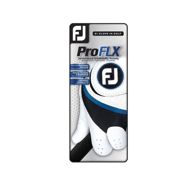 Footjoy Pro Flx Golfhandschuhe Herren Weiß Schwarz | PCNYTSI-37