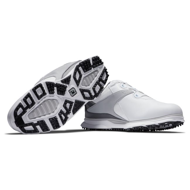 Footjoy Pro|Sl Boa Golfschuhe Herren Weiß Grau | RBCDTKE-76