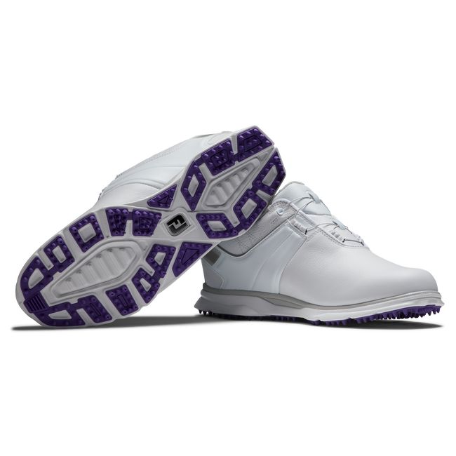 Footjoy Pro|Sl Boa Stollenlose Golfschuhe Damen Weiß | NHDMOGA-90