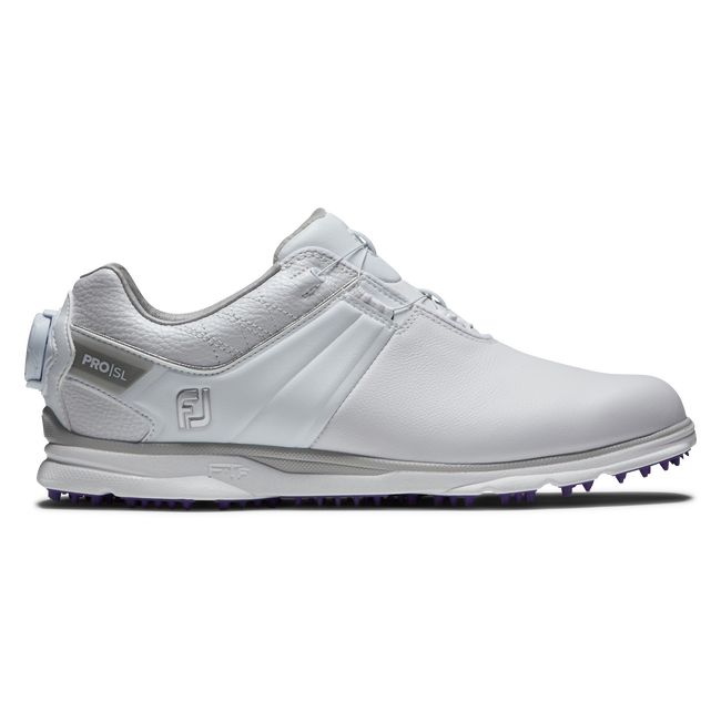 Footjoy Pro|Sl Boa Stollenlose Golfschuhe Damen Weiß | NHDMOGA-90