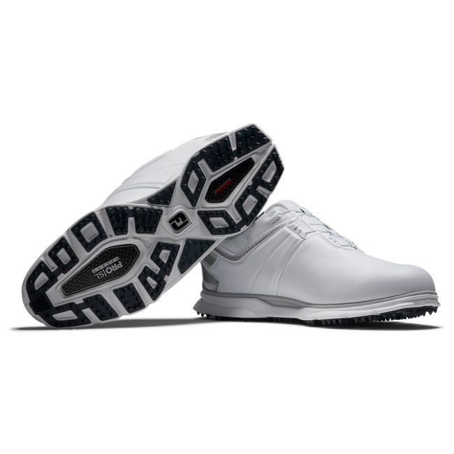 Footjoy Pro|Sl Carbon Boa Stollenlose Golfschuhe Herren Weiß | HTZISPE-56