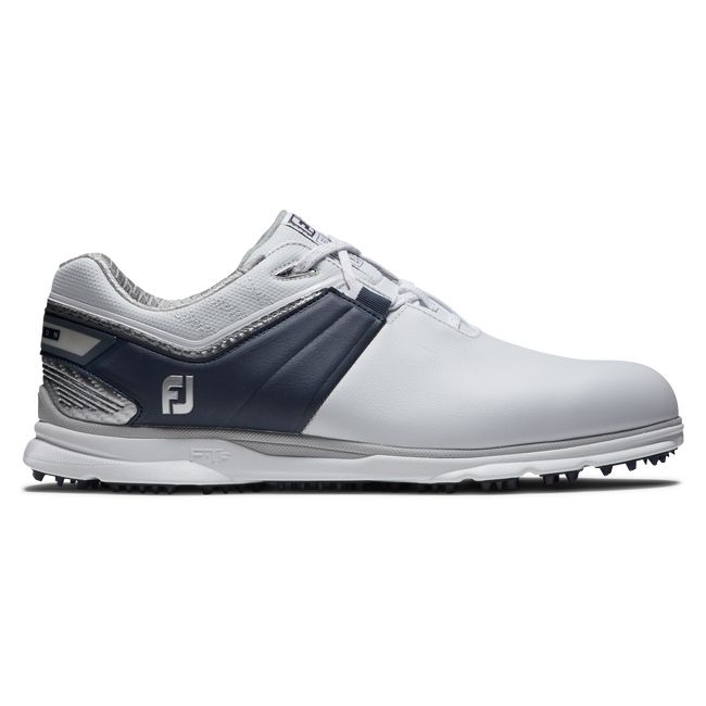 Footjoy Pro|Sl Carbon Stollenlose Golfschuhe Herren Weiß Navy | BGEJXCT-59