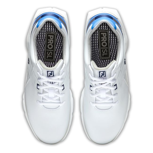 Footjoy Pro|Sl Golfschuhe Damen Weiß Blau | LIBHDTR-25