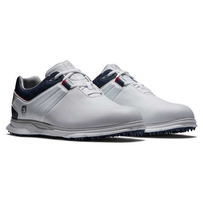 Footjoy Pro|Sl Stollenlose Golfschuhe Herren Weiß Navy | GSIQKZX-67