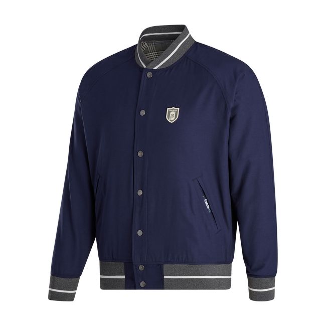 Footjoy Reversible Bomber Jacke Herren Navy | RKFLXSB-18