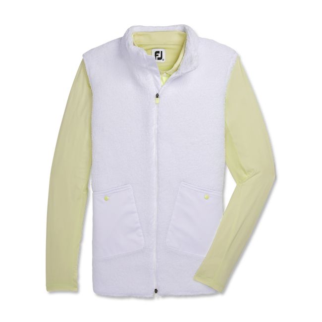 Footjoy Sherpa Weste Damen Weiß | PLUBZQW-23