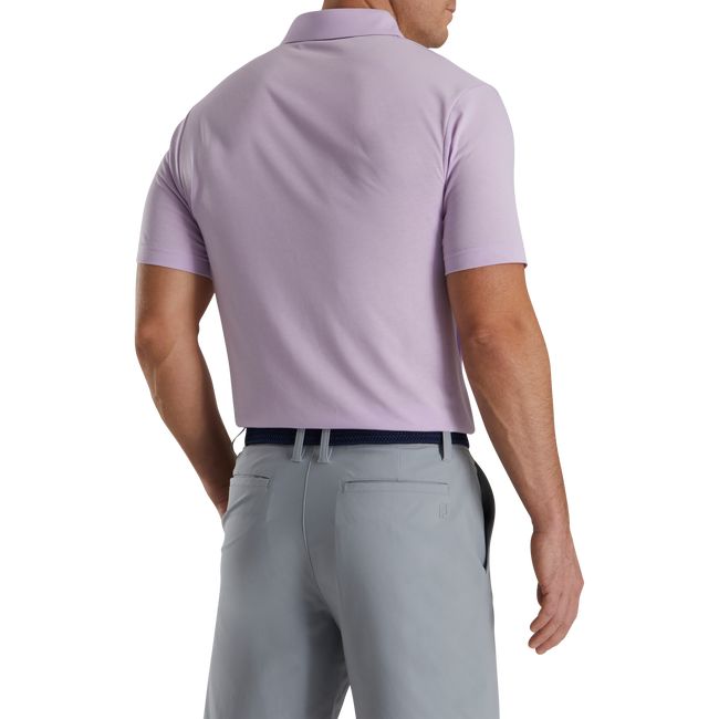 Footjoy Solid Jersey Hemd Herren Lila | SAIQGPE-47