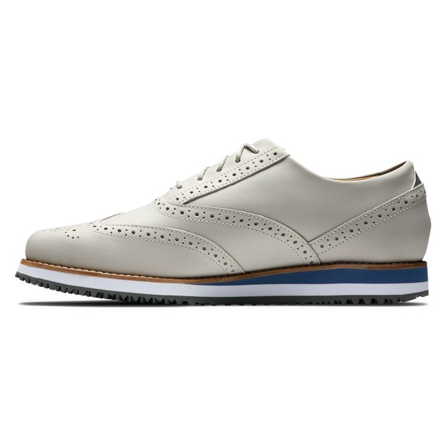 Footjoy Sport Retro Golfschuhe Damen Weiß | HTIQXCG-03