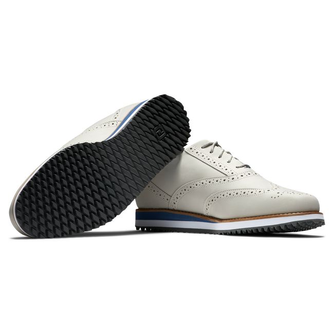 Footjoy Sport Retro Golfschuhe Damen Weiß | HTIQXCG-03