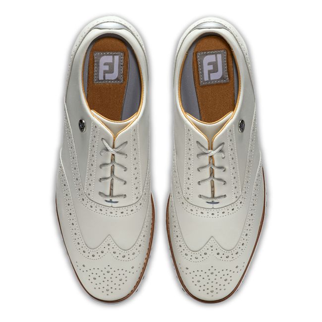 Footjoy Sport Retro Golfschuhe Damen Weiß | HTIQXCG-03