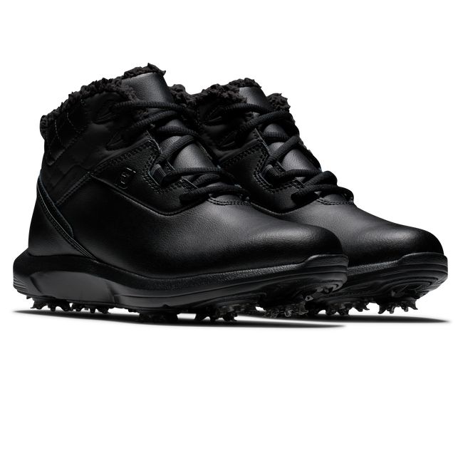 Footjoy Stormwalker Stollen Golfschuhe Damen Schwarz | XBOVJLS-10