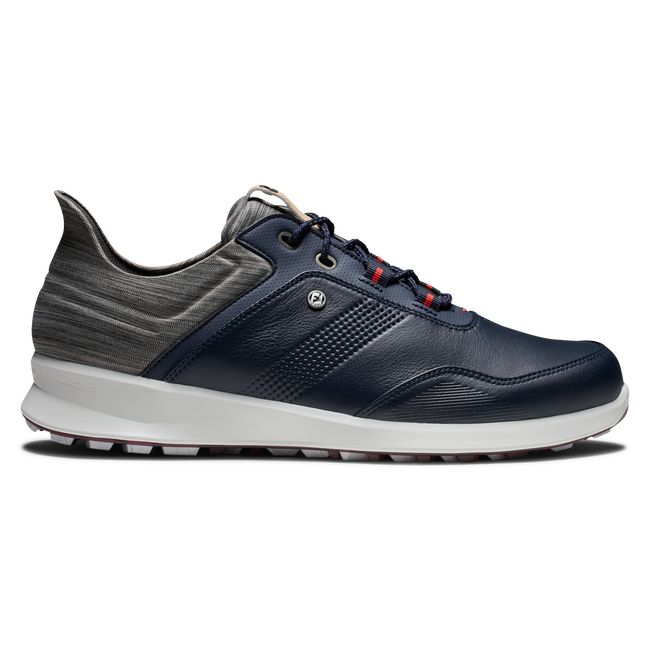 Footjoy Stratos Stollenlose Golfschuhe Herren Navy Grau | JEQGFOV-29