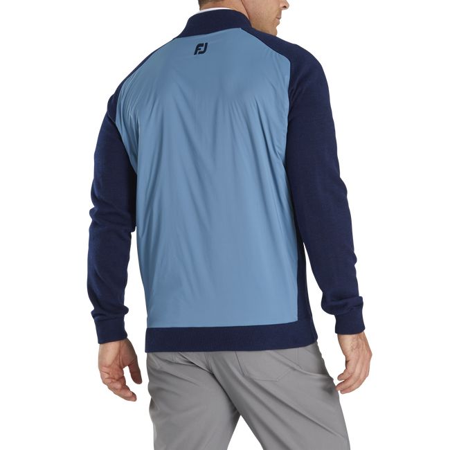 Footjoy Tech Pullover Sweatshirt Herren Blau | UQYNOAK-50