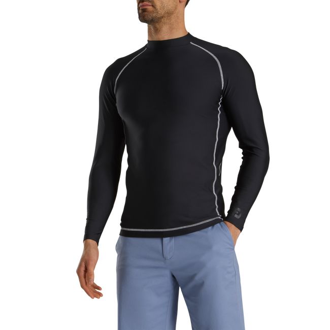 Footjoy Thermal Base Layer Hemd Herren Schwarz | OLPNYFX-80