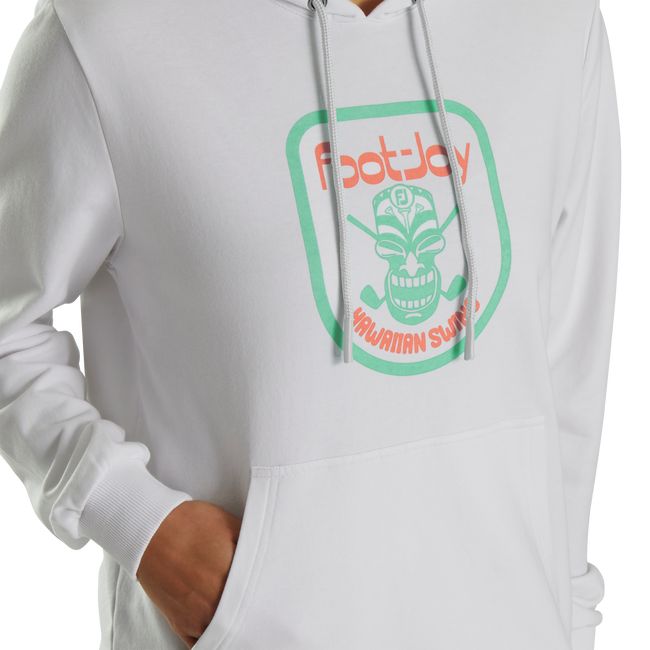 Footjoy Tiki Graphic Hoodie Damen Weiß | XFEAYKW-85