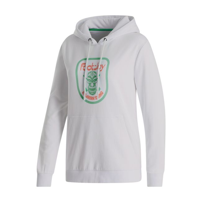 Footjoy Tiki Graphic Hoodie Damen Weiß | XFEAYKW-85