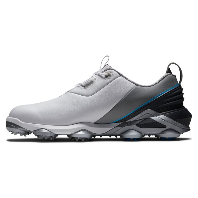 Footjoy Tour Alpha Stollen Golfschuhe Herren Weiß Grau | NPRMHSC-04