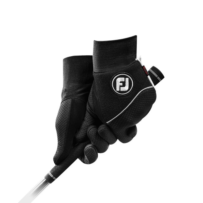 Footjoy WinterSof Pair Golfhandschuhe Herren Schwarz | HSVARXY-98